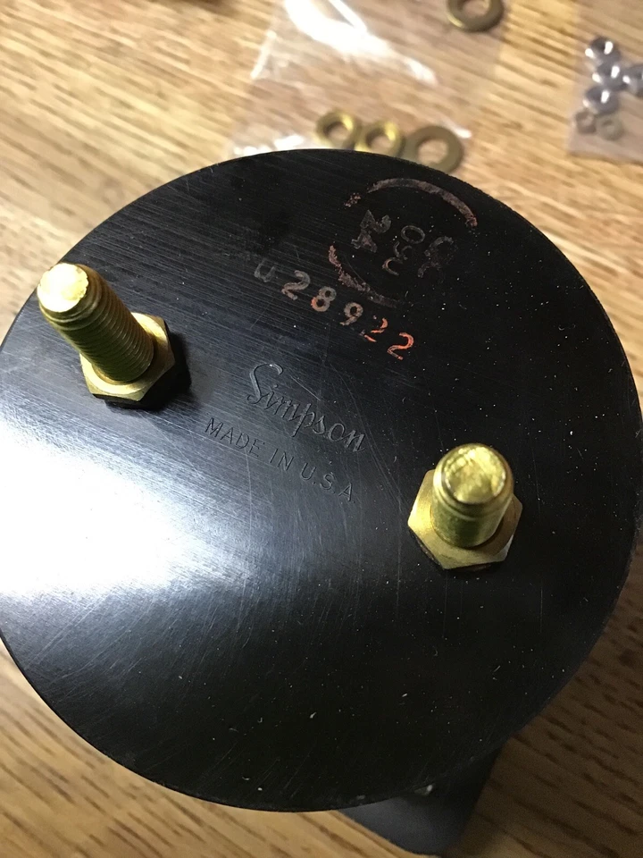 NEW Simpson 57ET Elapsed Time Indicator 3590 115 V 60 Hz. (MISSING HARDWARE) - Image 4 of 4