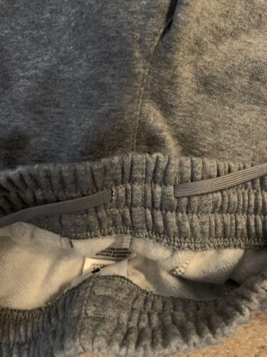 Adidas Youth Fleece Jogger Sweatpants for Boys Size S 8 Grey - Picture 4 of 5