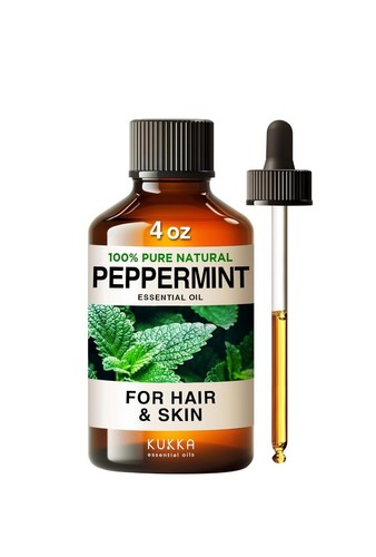 Kukka Pfefferminzöl - riesige 4 flüssige Unzen - 100 % reine natürliche Pfefferminze Ablaufdatum 10/27