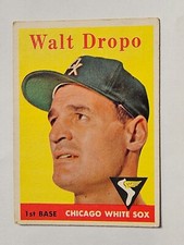 1958 Topps #338 Walt Dropo Chicago White Sox Excellent Actual card is scanned
