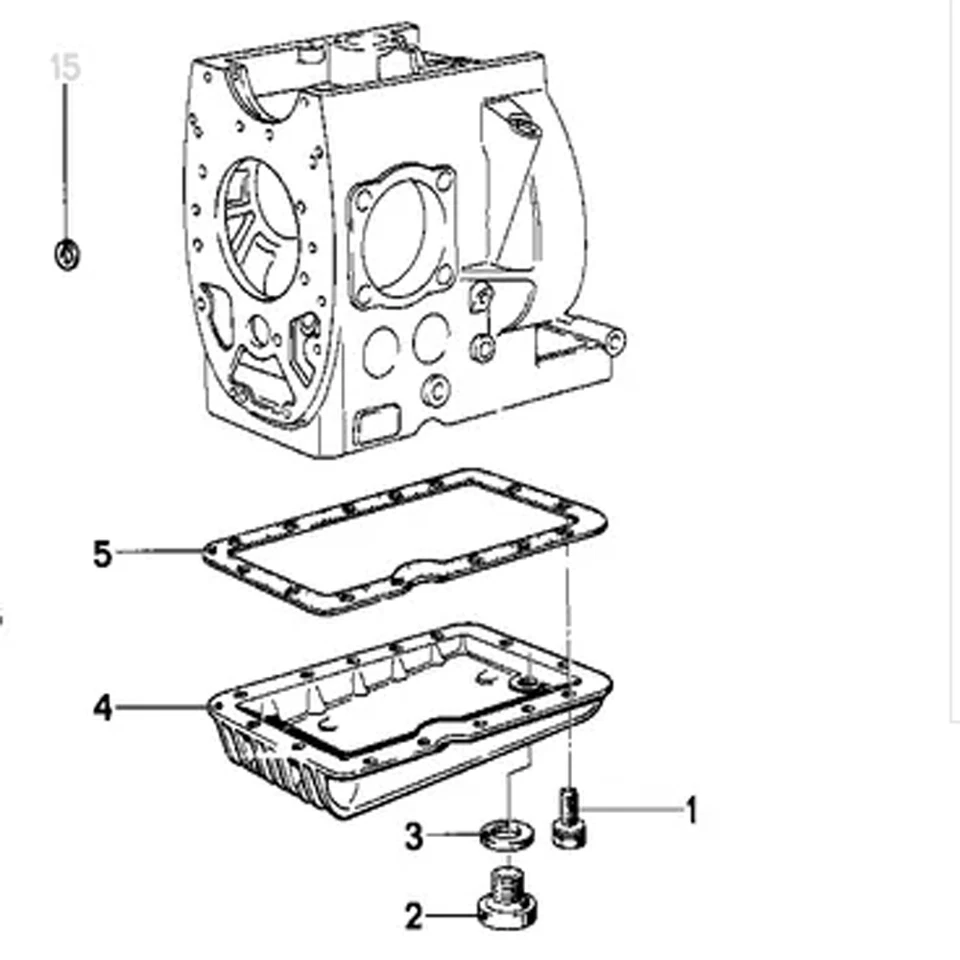 Junta cárter aceite BMW R45 R50 R60 R65 R75 R80 R90 R100 R100CS 11131338427 Foto 3 de 4