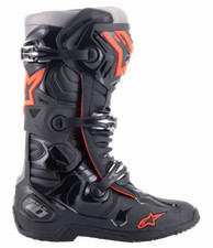 Alpinestars Tech 10 Boots Black/Red Fluo Size 13
