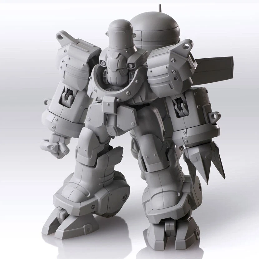 Presale SQUARE ENIX 1/144 Xenogears STRUCTURE ARTS Vol.3 MODEL KIT Set of 3 BOX - Image 3 of 4