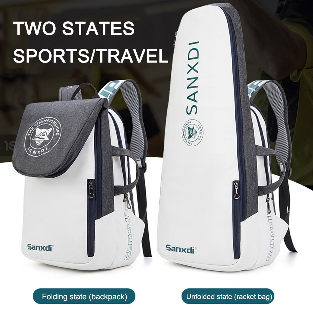 3 racquet tennis sales bag with backpack straps