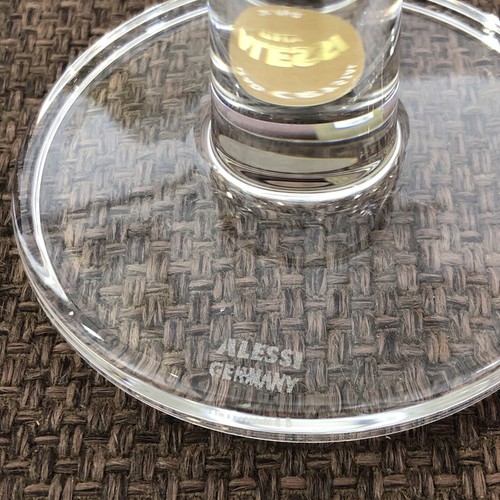 Alessi Crystal Wine Glass goblet Testing Glass- Rare Model - Picture 7 of 13