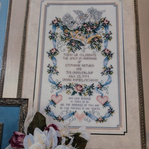 Vintage Kreuzstichbuch Stoney Creek Collection THE PROMISE OF LOVE 121 10 Designs - Bild 11 von 13