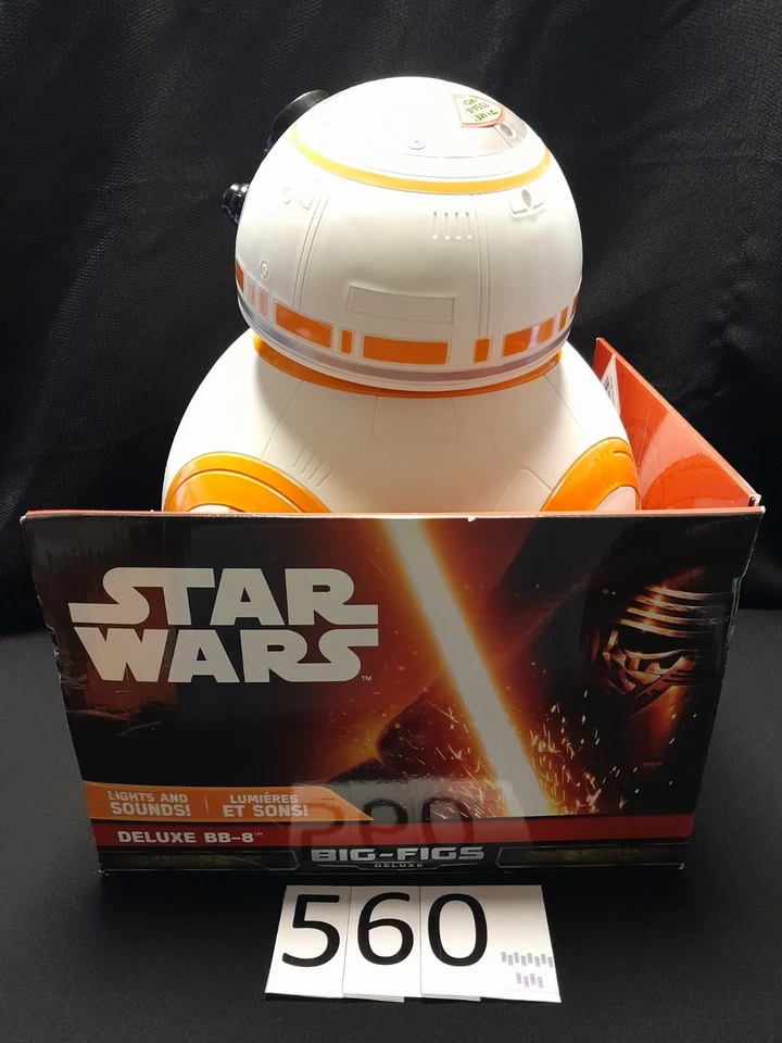 NUEVO EN CAJA Jakks Pacific Star Wars BB-8 Big-Figs Deluxe con movimiento de sonido ligero Foto 2 de 4