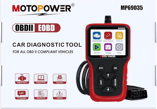 MP69035 Universal Car Scanner - Fast, Accurate, and User-Friendly Tool - Bild 10 von 11