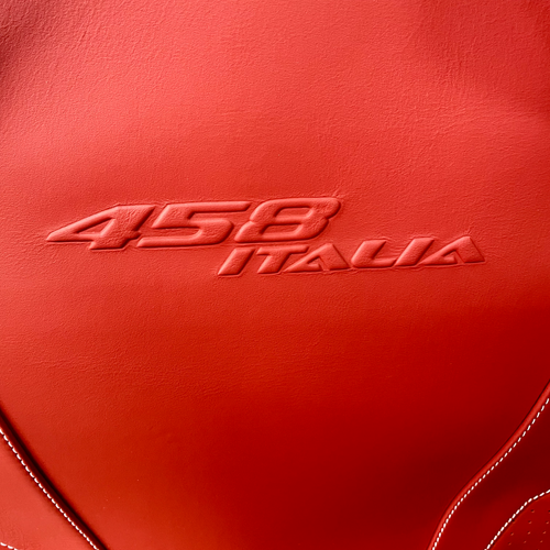 Ferrari 458 Italia Schedoni Leather Luggage With Yellow Storage Bag New Unused - Picture 7 of 19