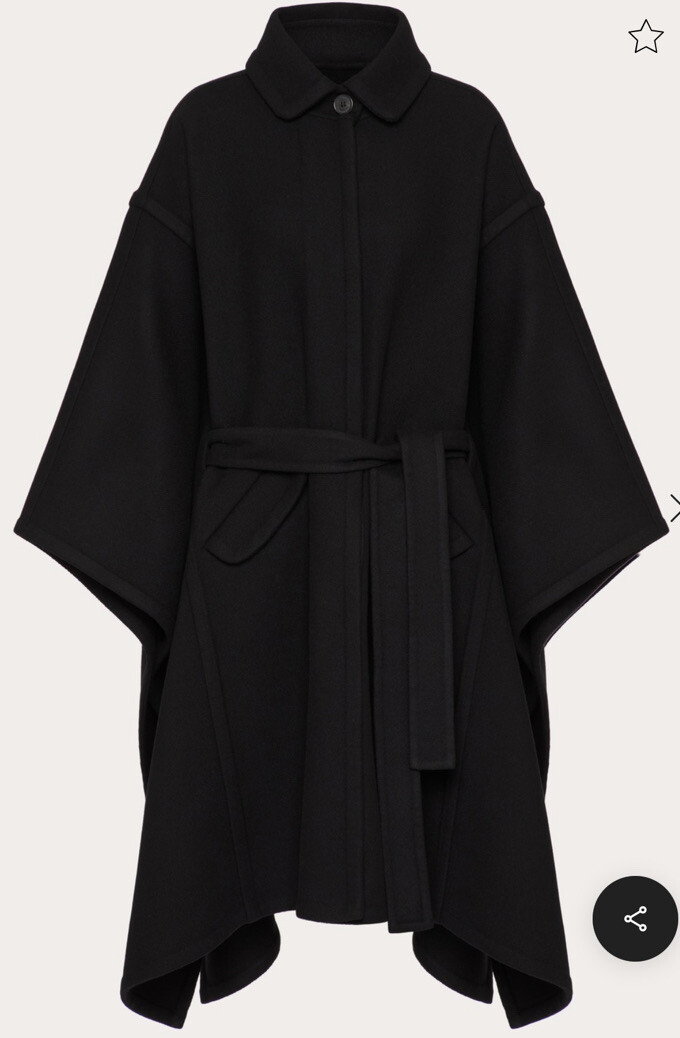 ジャケット・アウター Herlipto Two-Way Belted Cape Coat Outer