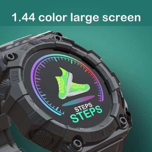 Smart Watch Uomo Donna 1,44" HD Schermo a Colori Monitoraggio Salute Bracciale Sportivo - Foto 10 di 14