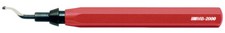 Shaviv 29160 Mb2000 Uni-Burr W/E100 Blade Red Hex Handle Debur Plastic,Steel,Al