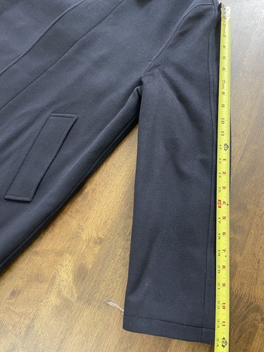 NWT New J.Crew Men’s Ludlow Car Coat in Wool-Cashmere Navy Size 36S - Picture 11 of 11