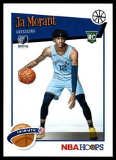2019-20 Hoops #297 Ja Morant BASKETBALL Memphis Grizzlies