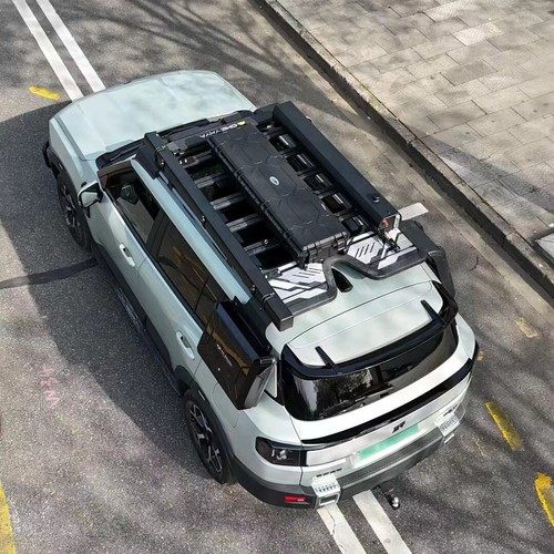 Soporte de techo portátil de 20 L para aterrizaje ducha todo terreno solar camping techo de coche - Imagen 9 de 12