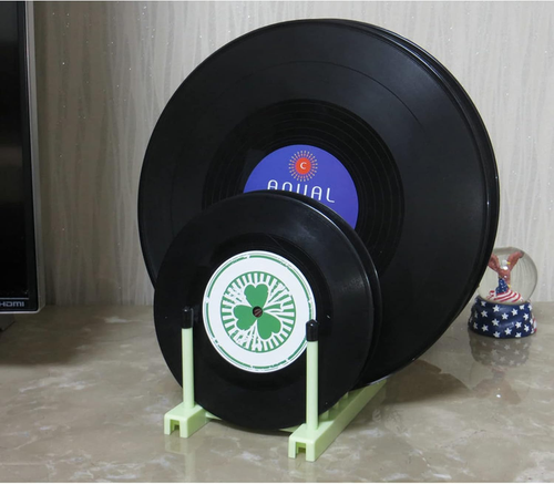 Vinyl Record Storage Holder Stand Rack, CD Display Stand, Cleaning Device Dry... - Picture 11 of 11