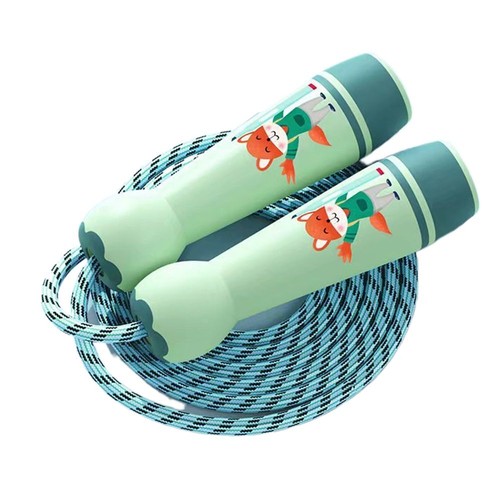 Adjustable Child Jumping Rope Cotton Rope Kids Jump Rope Sport Fitness - Picture 15 of 19