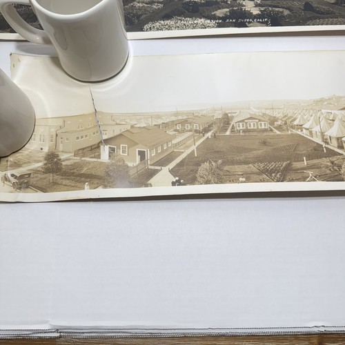 1920’s Camp Ingram Naval Training Camp Panoramic Photos San Diego, CA Military - Picture 10 of 20