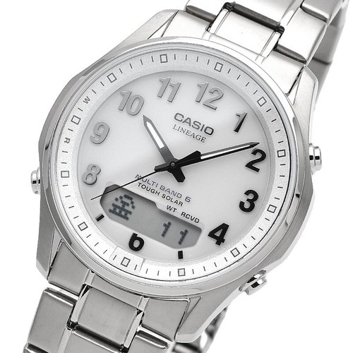 Reloj Radio Atómica Solar Resistente Serie CASIO LINEAGE LCW-M100TSE Titanio Japón🔥 - Imagen 18 de 22