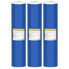 3 Pack 20"x4.5" Ion Exchange Resin Whole House Water Softener Filter Cartridges