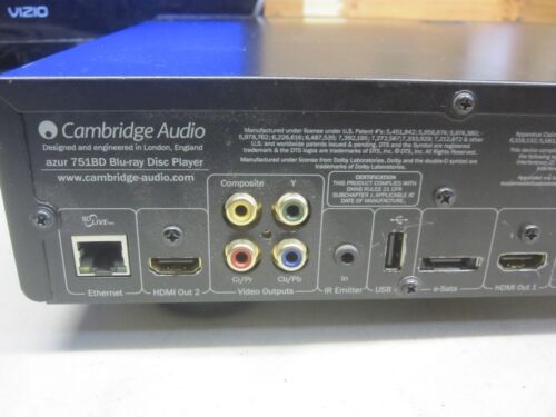 Cambridge Audio AZUR 751BD Blu-Ray Disc Player High-End DVD SACD - spielt - Bild 11 von 14