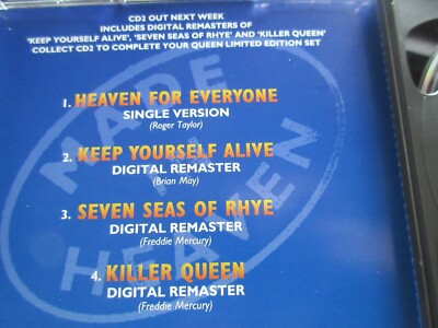 Queen Heaven for Everyone UK CD 1 & EU CD 2 in Limited Box