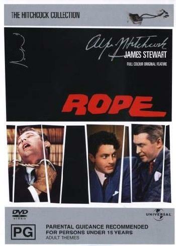 Rope (DVD, 1948) James Stewart, John Dall,  Farley Granger - Crime Drama Mystery - Photo 1 sur 1