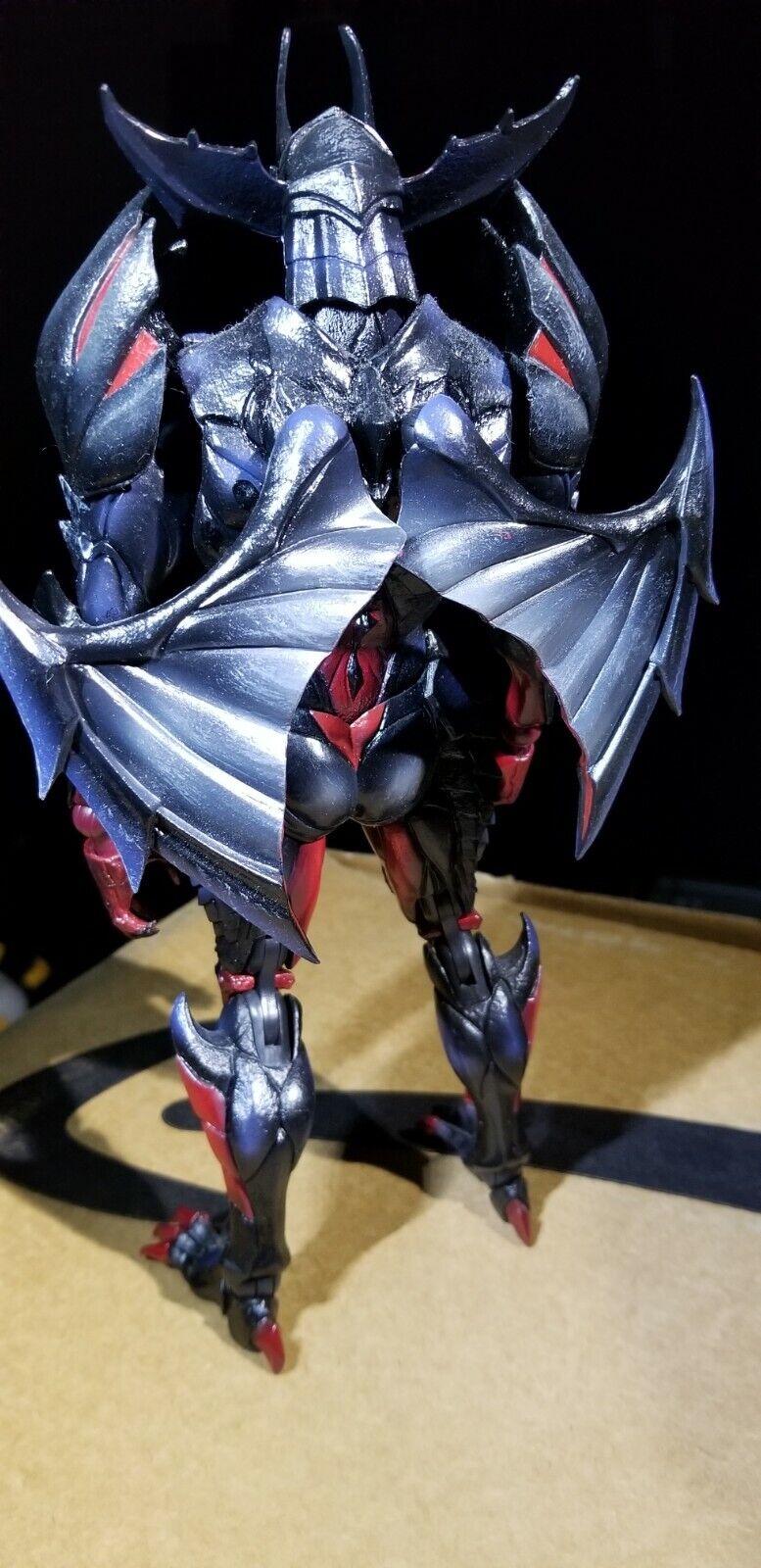 Monster Hunter 4: Diablos Armor (Rage Version) Ultimate Play Arts Kai  Figure toy gift 28cm