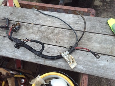 Alternator Battery Cable Wiring Harness 2.5L JEEP Wrangler ... 92 wrangler alternator wiring harness 