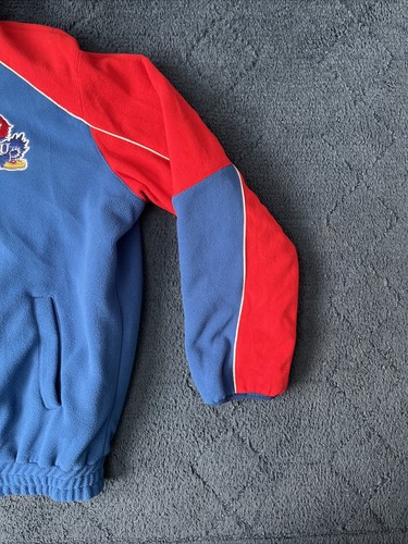 Vintage Kansas Jayhawks University G-III Reversible Jacket Large - Picture 16 of 17
