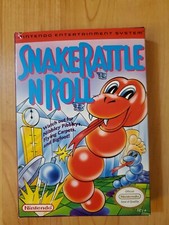 NINTENDO NES SNAKE RATTLE N ROLL Game 1989
