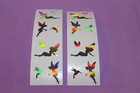 Mrs. Grossman's Lot of 2 Strips Rare 1993 Holographic Fairy Stickers!