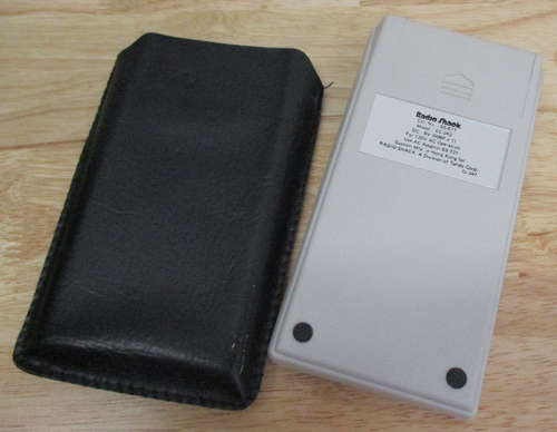 Vintage Radio Shack Memory EC-242 Handrechner mit Etui funktioniert! - Bild 2 von 4