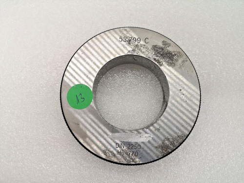 ✔️ Anillo de ajuste ✔️ Ø 53,799 C mm ✔️ DIN 2250✔️Anillo de prueba anillo de control ✔️ - Imagen 1 de 2
