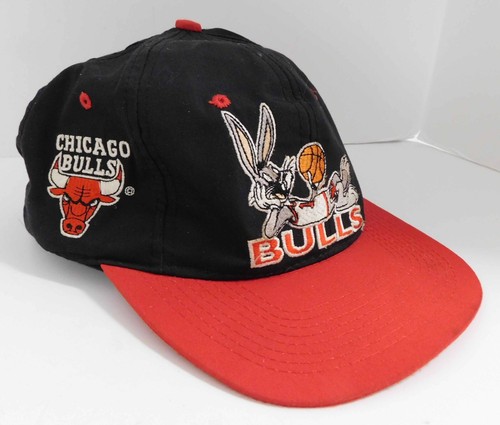 Looney Tunes 1993 Chicago Bulls Bugs Bunny NBA Snapback Hat Looney Tunes Cap