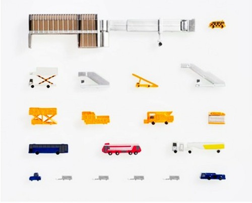 Herpa Scenix : Airport accessories I (consisting of 19 parts) 1:500 (519472) - Picture 2 of 2