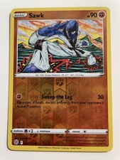 Pokemon - Sawk - 081/172  - Reverse Holo  - Brilliant Stars - New