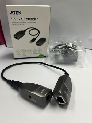 その他 ATEN USB 2.0 Extender UCE260 USB 2.0 Cat 5 Extender (up to 60 m) - UCE260, ATEN Extenders