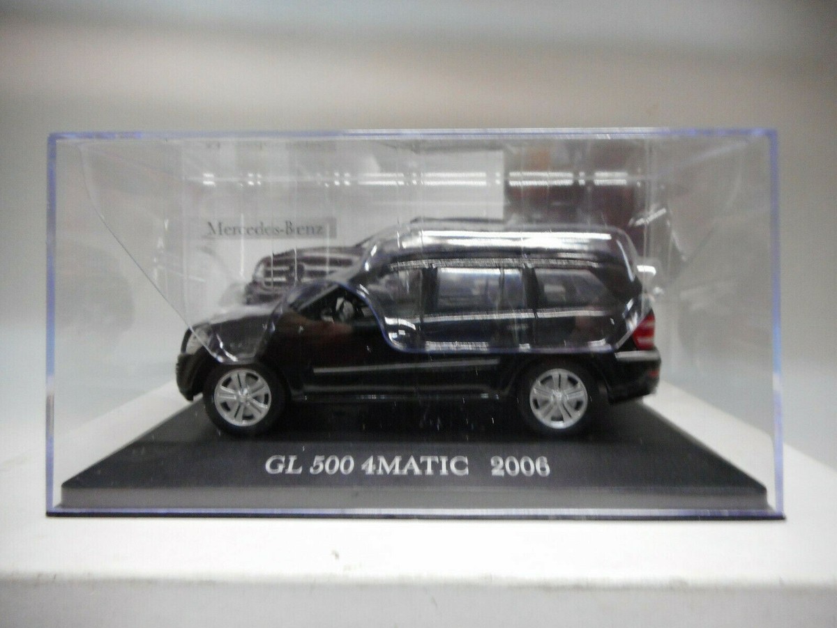 MERCEDES-BENZ X164 2006 GL500 4MATIC BLACK 1:43 DeAGOSTINI
