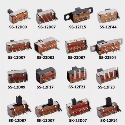 Mini Miniature Model Railway Slide Switch 2-Position SPDT Toggle Switch On-OFF - Picture 2 of 20