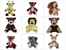 Handmade Crochet Dolls Amigurumi Soft Toy Baby Gift Doll Kids Play Animal Toys