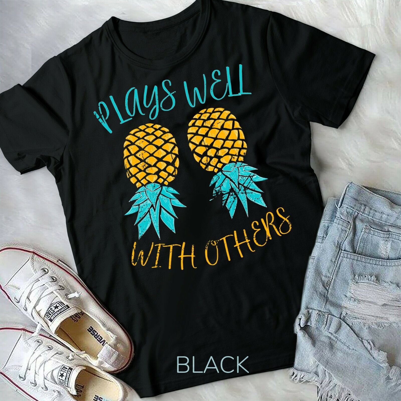 T-shirts, Pineapple