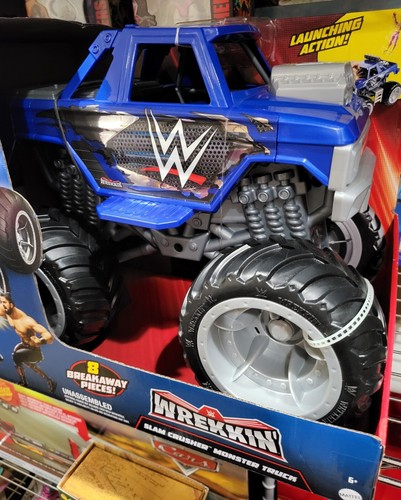 Mattel WWE Wrekkin Slam Crusher Monster Truck - Picture 3 of 9