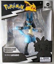 POKEMON 2022 LUCARIO ARTICULATED 6" ACTION FIGURE SELECT NEW !