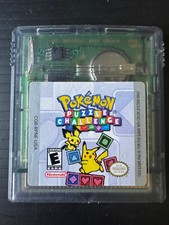 Pokémon Puzzle Challenge (Nintendo Game Boy Color, 2000) TESTED SAVES