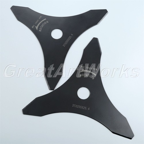 3 Tooth Brush Cutter Trimmer Brushcutter Blade Trimmer Strimmer Lawn Mower 3 T - Picture 2 of 12