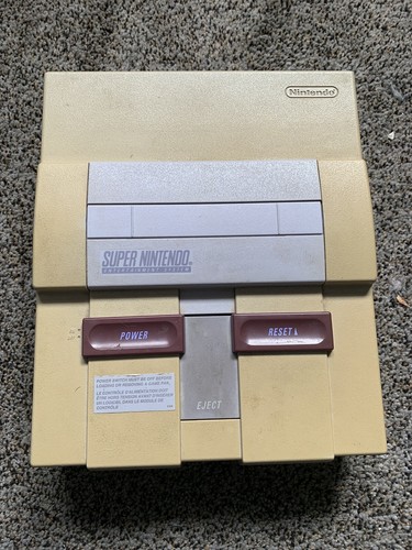 Super Nintendo Snes Console +12 Games Lot Tested Working Mario Donkey Kong - Picture 9 of 24