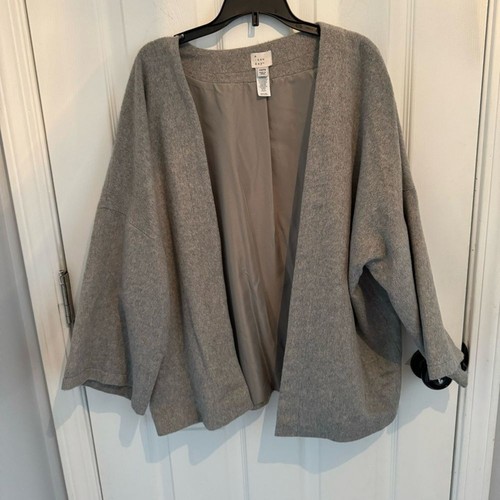 A New Day/Target Women’s OSFM Gray Open Front Blazer Jacket eBay