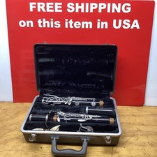 Bundy Clarinet With Case, Used Condition, Not Tested