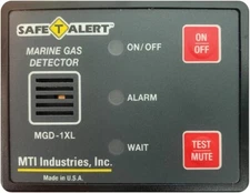 Safe T Alert MTI Industries MDG1XL Fume Detector Remote Panel